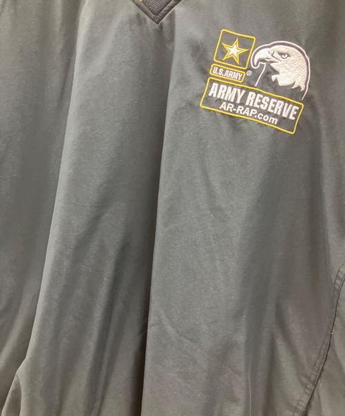 ARMY RESERVE（ARMY RESERVE）ARMY RESERVE (ARMY RESERVE) ナイロンプルオーバー ブラック サイズ:XLの古着・服飾アイテム