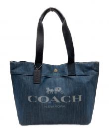 COACH（コーチ）の古着「COACH　トートバッグ」｜インディゴ