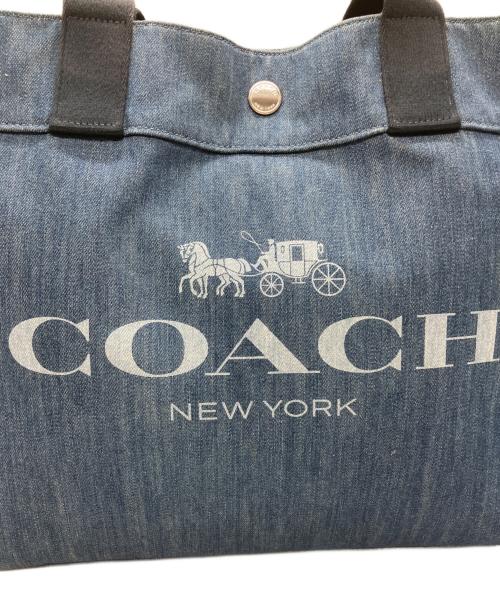 COACH（コーチ）COACH (コーチ) COACH　トートバッグ インディゴの古着・服飾アイテム