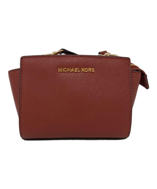 MICHAEL KORS（マイケル・コース）MICHAEL KORS (マイケル・コース) MICHAEL KORS　ミニショルダーバッグ ブラウンの古着・服飾アイテム