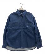 Quiksilverクイックシルバー）の古着「デニムシャツ」｜インディゴ