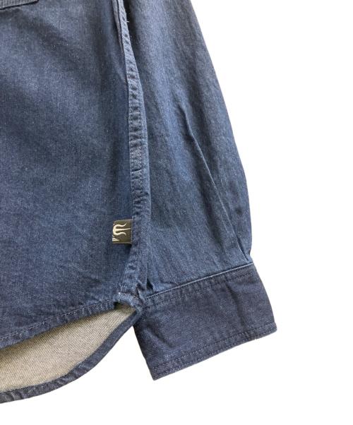 Quiksilver（クイックシルバー）Quiksilver (クイックシルバー) デニムシャツ インディゴ サイズ:Lの古着・服飾アイテム