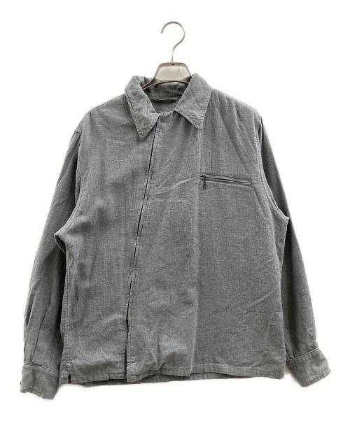 RALPH LAUREN COUNTRY（ラルフローレンカントリー）RALPH LAUREN COUNTRY (ラルフローレンカントリー) ジップアップジャケット グレー サイズ:Mの古着・服飾アイテム