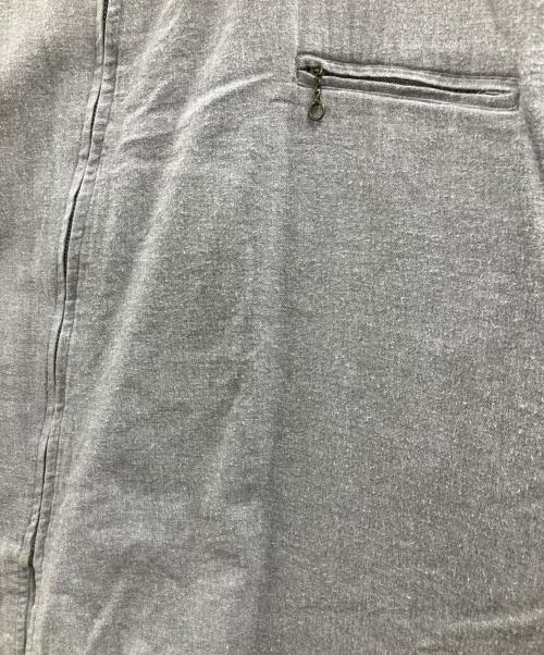 RALPH LAUREN COUNTRY（ラルフローレンカントリー）RALPH LAUREN COUNTRY (ラルフローレンカントリー) ジップアップジャケット グレー サイズ:Mの古着・服飾アイテム