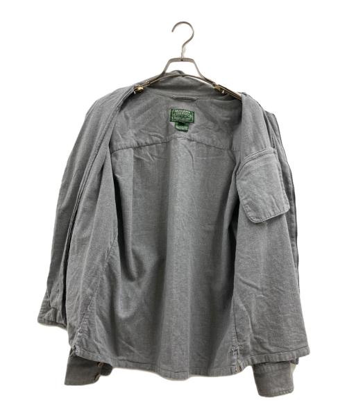 RALPH LAUREN COUNTRY（ラルフローレンカントリー）RALPH LAUREN COUNTRY (ラルフローレンカントリー) ジップアップジャケット グレー サイズ:Mの古着・服飾アイテム