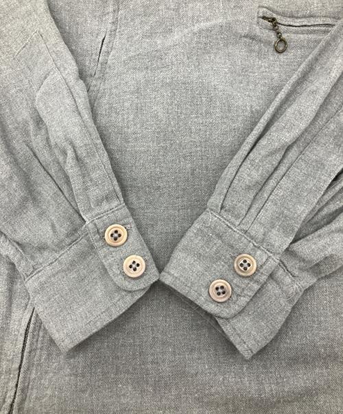 RALPH LAUREN COUNTRY（ラルフローレンカントリー）RALPH LAUREN COUNTRY (ラルフローレンカントリー) ジップアップジャケット グレー サイズ:Mの古着・服飾アイテム