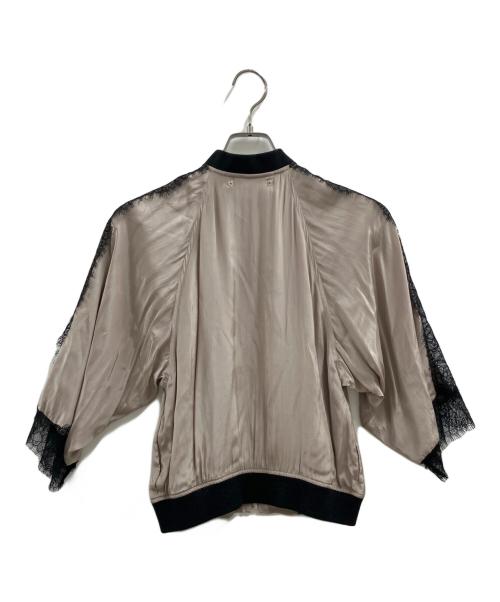 DIESEL（ディーゼル）DIESEL (ディーゼル) DIESEL　レースジャケット ピンク×ブラック サイズ:XXSの古着・服飾アイテム