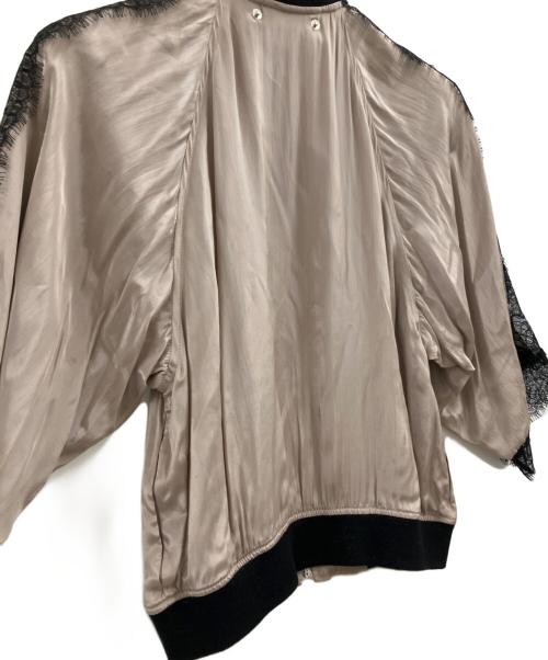 DIESEL（ディーゼル）DIESEL (ディーゼル) DIESEL　レースジャケット ピンク×ブラック サイズ:XXSの古着・服飾アイテム