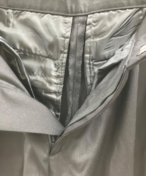CAMPHOR WOOD（カンファーウッド）CAMPHOR WOOD (カンファーウッド) 2tuck wide baggy slacks ブラック サイズ:Sの古着・服飾アイテム