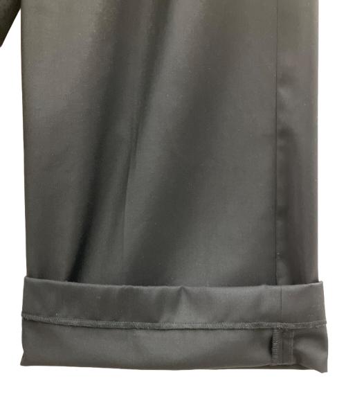 CAMPHOR WOOD（カンファーウッド）CAMPHOR WOOD (カンファーウッド) 2tuck wide baggy slacks ブラック サイズ:Sの古着・服飾アイテム
