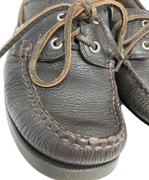 G.H.BASS（ジーエイチバス）G.H.BASS (ジーエイチバス) G.H.BASS　デッキシューズ ダークブラウン サイズ:26ｃｍの古着・服飾アイテム