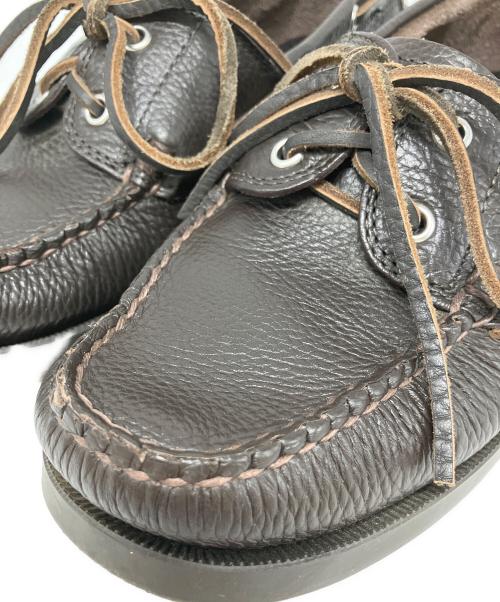 G.H.BASS（ジーエイチバス）G.H.BASS (ジーエイチバス) G.H.BASS　デッキシューズ ダークブラウン サイズ:26ｃｍの古着・服飾アイテム