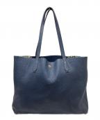 TORY BURCHトリーバーチ）の古着「TORY BURCH　トートバッグ」｜ネイビー
