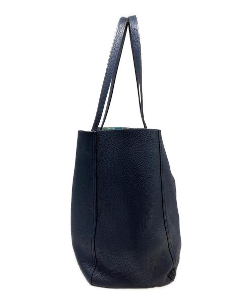 TORY BURCH（トリーバーチ）TORY BURCH (トリーバーチ) TORY BURCH　トートバッグ ネイビーの古着・服飾アイテム