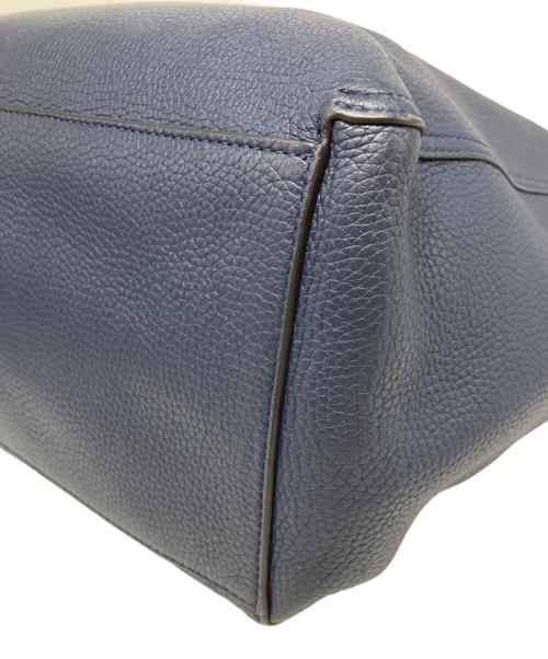 TORY BURCH（トリーバーチ）TORY BURCH (トリーバーチ) TORY BURCH　トートバッグ ネイビーの古着・服飾アイテム