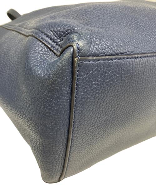 TORY BURCH（トリーバーチ）TORY BURCH (トリーバーチ) TORY BURCH　トートバッグ ネイビーの古着・服飾アイテム