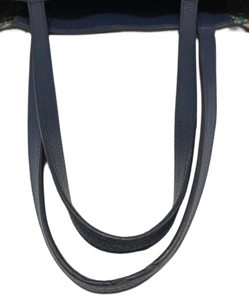 TORY BURCH（トリーバーチ）TORY BURCH (トリーバーチ) TORY BURCH　トートバッグ ネイビーの古着・服飾アイテム