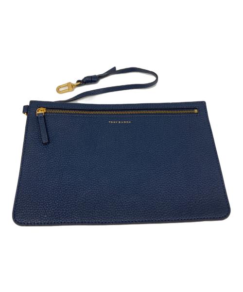 TORY BURCH（トリーバーチ）TORY BURCH (トリーバーチ) TORY BURCH　トートバッグ ネイビーの古着・服飾アイテム