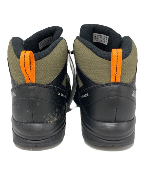 SALOMON（サロモン）SALOMON (サロモン) SALOMON　トレッキングシューズ オリーブ×ブラック サイズ:26ｃｍの古着・服飾アイテム