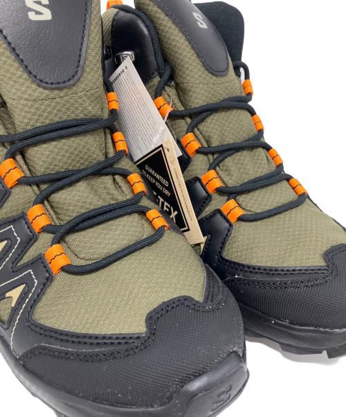 SALOMON（サロモン）SALOMON (サロモン) SALOMON　トレッキングシューズ オリーブ×ブラック サイズ:26ｃｍの古着・服飾アイテム