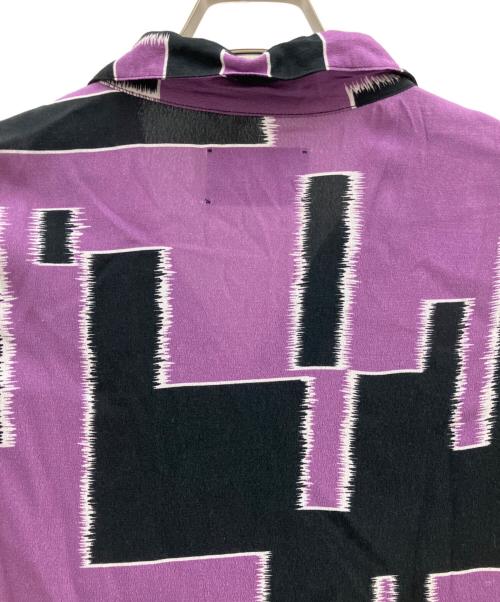 WAXMAN BROTHERS（ワックスマンブラザーズ）WAXMAN BROTHERS (ワックスマンブラザーズ) WAXMAN BROTHERS　長袖シャツ パープル×ブラック サイズ:Mの古着・服飾アイテム