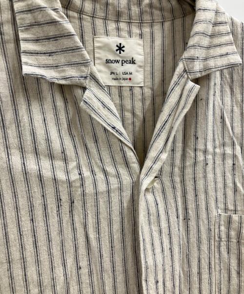 Snow peak（スノーピーク）Snow peak (スノーピーク) snow peak　半袖ワンピース ベージュ サイズ:Lの古着・服飾アイテム