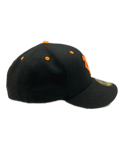New Era（ニューエラ）New Era (ニューエラ) New Era　キャップ ブラック×オレンジの古着・服飾アイテム