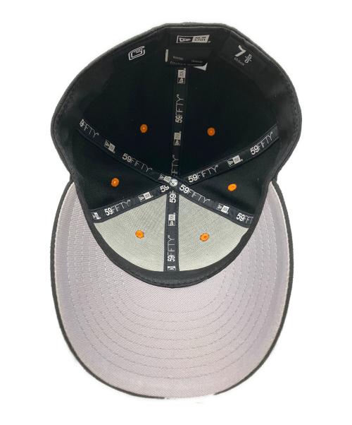 New Era（ニューエラ）New Era (ニューエラ) New Era　キャップ ブラック×オレンジの古着・服飾アイテム