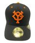 中古・古着 New Era (ニューエラ) New Era　キャップ ブラック×オレンジ：4000円