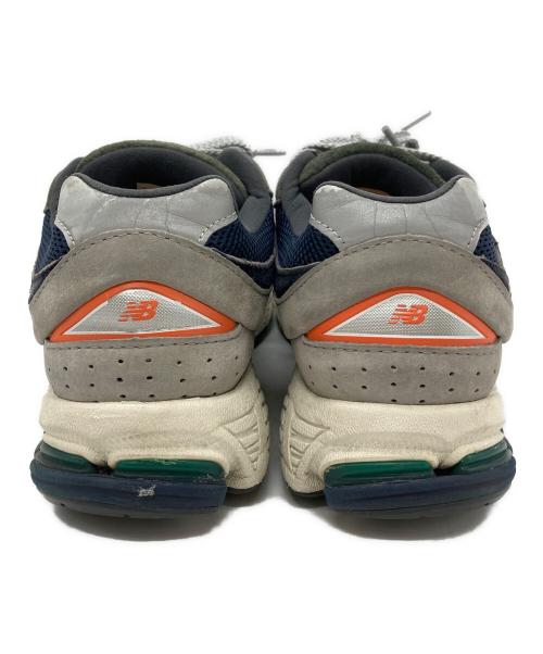 NEW BALANCE（ニューバランス）NEW BALANCE (ニューバランス) NEW BALANCE　ローカットスニーカー カーキ×ブルー×グレー サイズ:26.5cmの古着・服飾アイテム