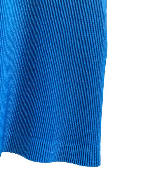PLEATS PLEASE（プリーツプリーズ）PLEATS PLEASE (プリーツプリーズ) プリーツカットソー ブルー サイズ:3の古着・服飾アイテム
