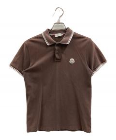 中古・古着通販】MONCLER (モンクレール) ポロシャツ ブルー サイズ:M