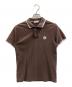 MONCLER（モンクレール）の古着「ポロシャツ」｜ブラウン