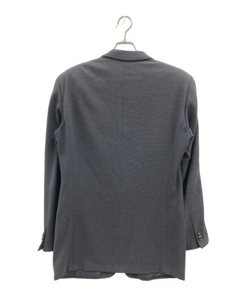 ARMANI COLLEZIONI（アルマーニ コレツィオーニ）ARMANI COLLEZIONI (アルマーニ コレツィオーニ) ウールノッチドラペル3Bジャケット ブラック サイズ:Sの古着・服飾アイテム