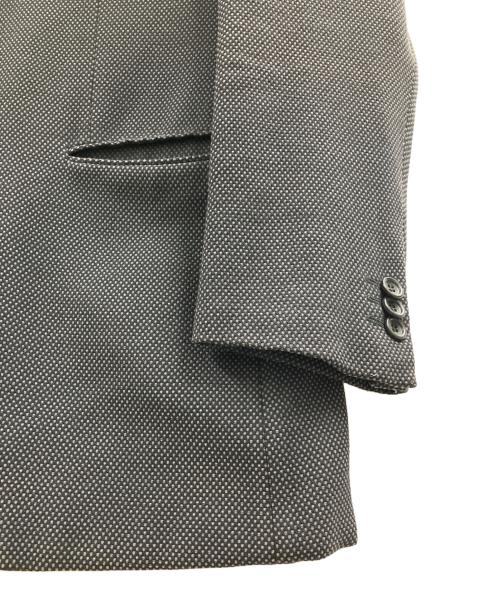 ARMANI COLLEZIONI（アルマーニ コレツィオーニ）ARMANI COLLEZIONI (アルマーニ コレツィオーニ) ウールノッチドラペル3Bジャケット ブラック サイズ:Sの古着・服飾アイテム