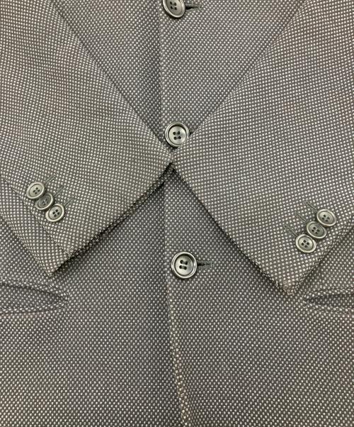 ARMANI COLLEZIONI（アルマーニ コレツィオーニ）ARMANI COLLEZIONI (アルマーニ コレツィオーニ) ウールノッチドラペル3Bジャケット ブラック サイズ:Sの古着・服飾アイテム