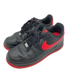 NIKE（ナイキ）の古着「NIKE　AIR FORCE1　ローカットスニーカー」｜ブラック×レッド