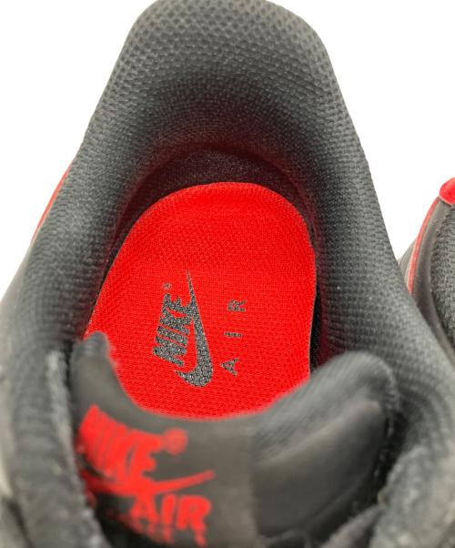 NIKE（ナイキ）NIKE (ナイキ) NIKE　AIR FORCE1　ローカットスニーカー ブラック×レッド サイズ:27ｃｍの古着・服飾アイテム