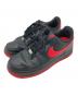 NIKE（ナイキ）の古着「NIKE　AIR FORCE1　ローカットスニーカー」｜ブラック×レッド