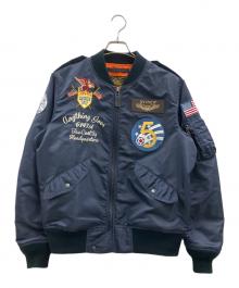 AVIREX（アヴィレックス）の古着「L-2 5th AIR FORCE」｜ブルー