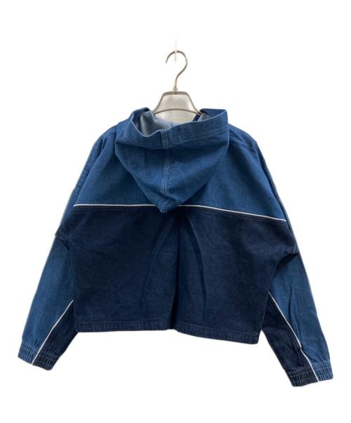 adidas（アディダス）adidas (アディダス) デニムフーディー インディゴ サイズ:Lの古着・服飾アイテム