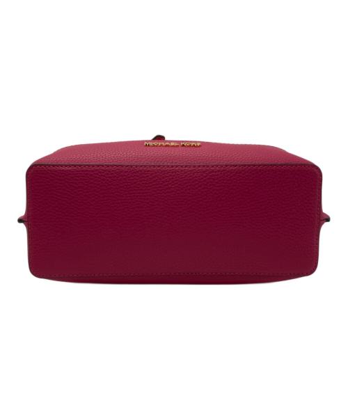 MICHAEL KORS（マイケル・コース）MICHAEL KORS (マイケル・コース) MICHAEL KORS　2WAYバッグ ショッキングピンク×ホワイトの古着・服飾アイテム