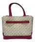 MICHAEL KORS (マイケル・コース) MICHAEL KORS　2WAYバッグ ショッキングピンク×ホワイト：10000円
