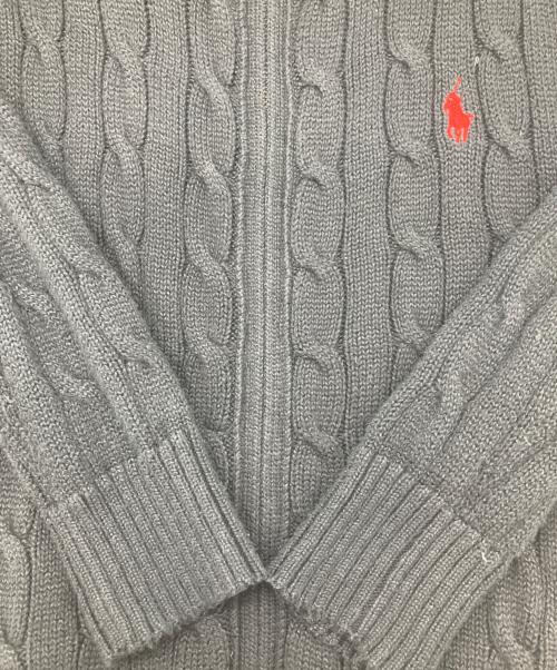POLO RALPH LAUREN（ポロ・ラルフローレン）POLO RALPH LAUREN (ポロ・ラルフローレン) ドライバーズニット ブラック サイズ:Sの古着・服飾アイテム