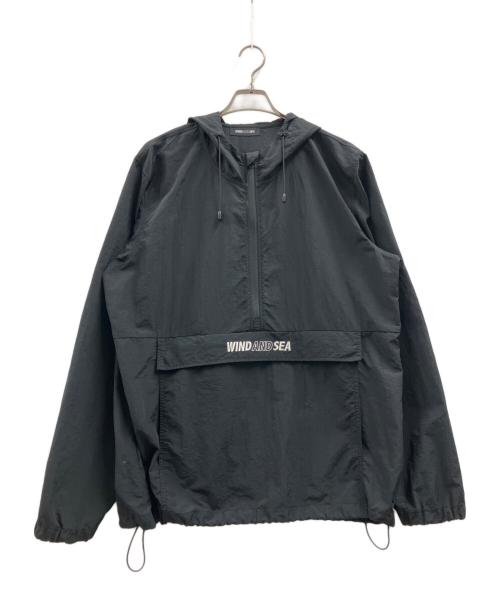 WIND AND SEA（ウィンダンシー）WIND AND SEA (ウィンダンシー) アノラックパーカー ブラック サイズ:Lの古着・服飾アイテム