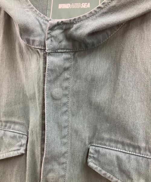 WIND AND SEA（ウィンダンシー）WIND AND SEA (ウィンダンシー) OVERDYED FIELD PARKA グリーン サイズ:Lの古着・服飾アイテム
