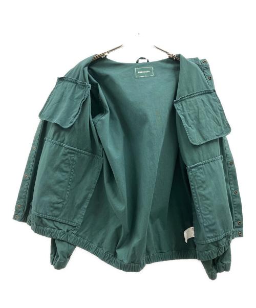 WIND AND SEA（ウィンダンシー）WIND AND SEA (ウィンダンシー) OVERDYED FIELD PARKA グリーン サイズ:Lの古着・服飾アイテム