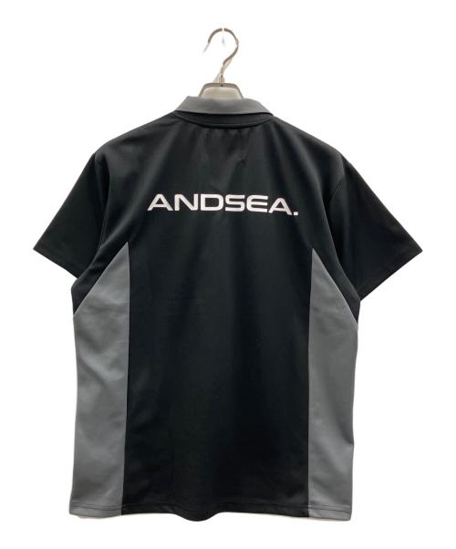 WIND AND SEA（ウィンダンシー）WIND AND SEA (ウィンダンシー) サッカーシャツ ブラック サイズ:Lの古着・服飾アイテム