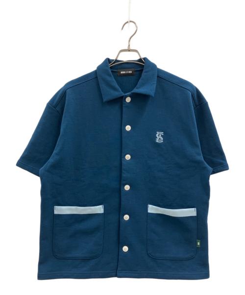 WIND AND SEA（ウィンダンシー）WIND AND SEA (ウィンダンシー) 半袖シャツ ネイビー サイズ:Lの古着・服飾アイテム