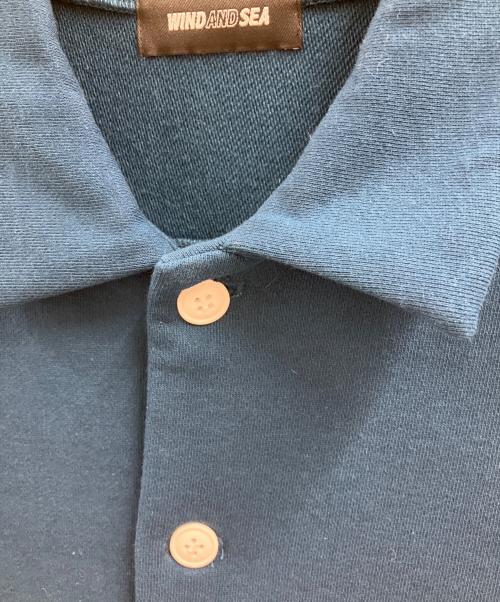 WIND AND SEA（ウィンダンシー）WIND AND SEA (ウィンダンシー) 半袖シャツ ネイビー サイズ:Lの古着・服飾アイテム